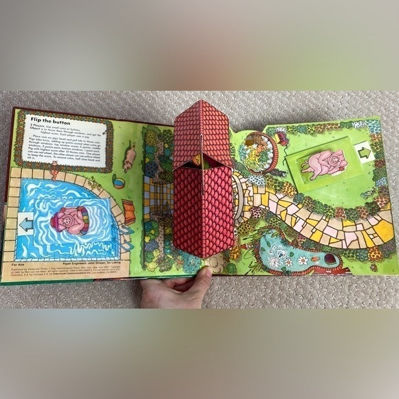 Worlds First Ever Pop Up Game book by Ron van Der Meer - Picture 2 of 8